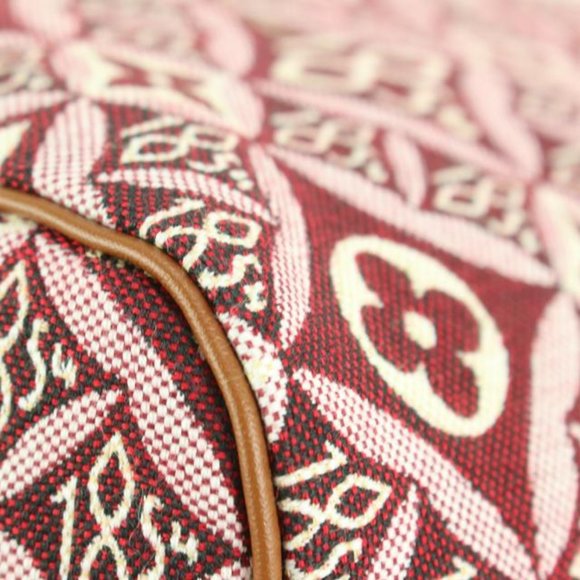 Louis Vuitton Bordeaux Monogram Since 1854 Neverfull MM Tote 23lz53s - Picture 5 of 12